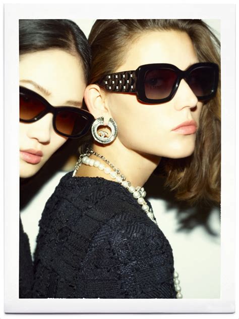 chanel stingray leather sunglasses|Eyewear .